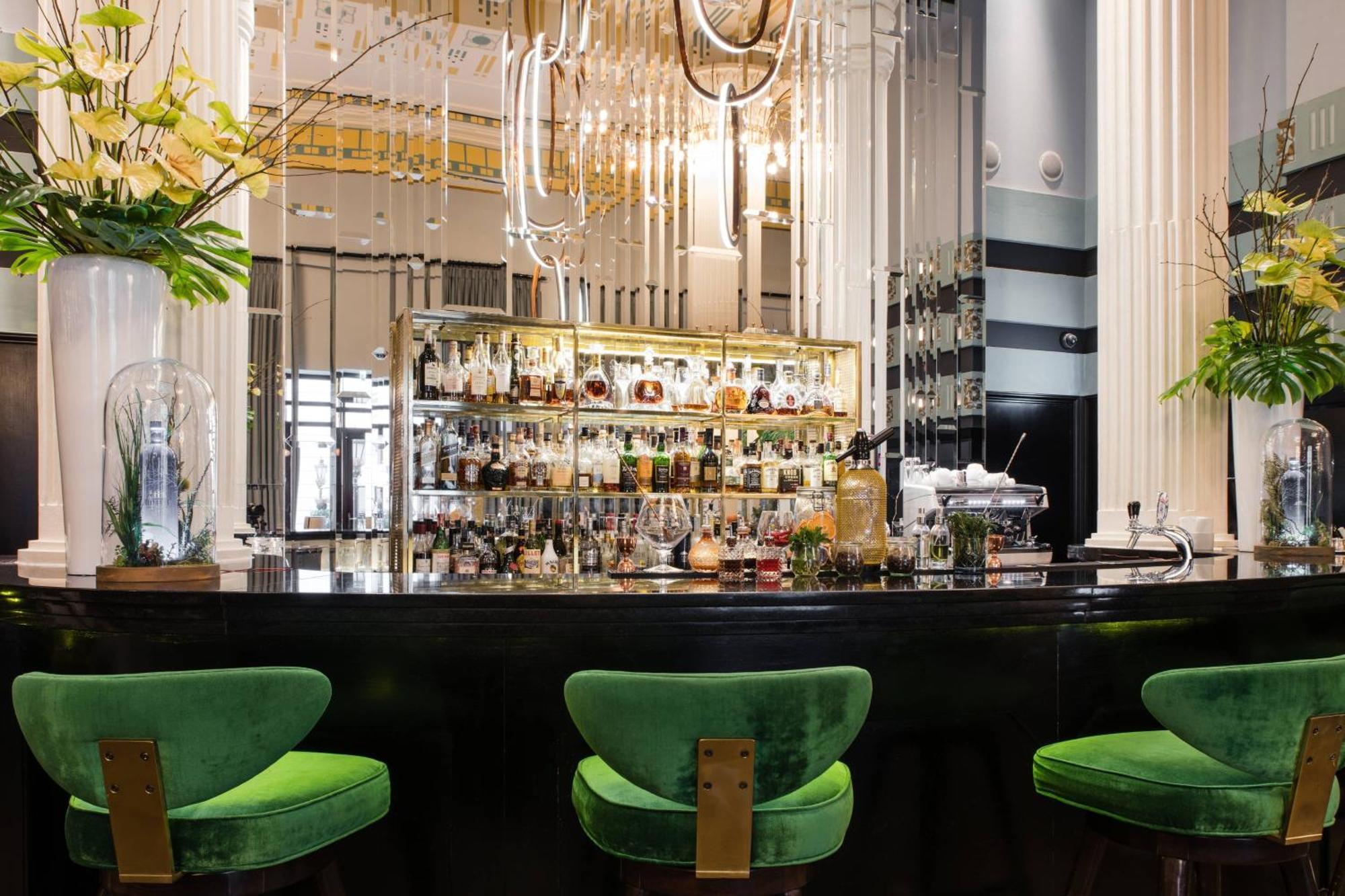 โรงแรมบริสตอล อะ ลักชัวรี คอลเลคชั่น โฮเต็ล วอร์ซอ ภายนอก รูปภาพ The bar at the St. Regis New York
